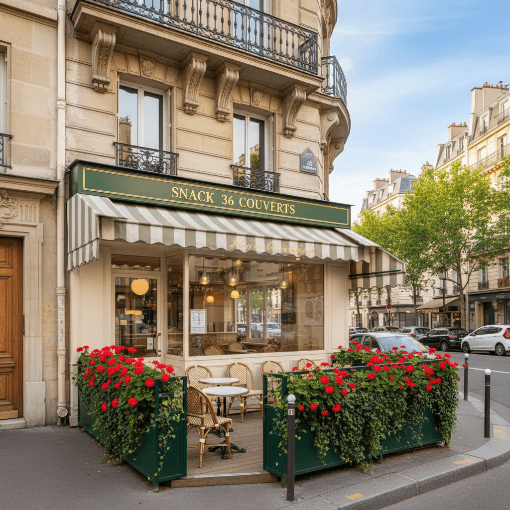 Snack 36 couverts à Paris