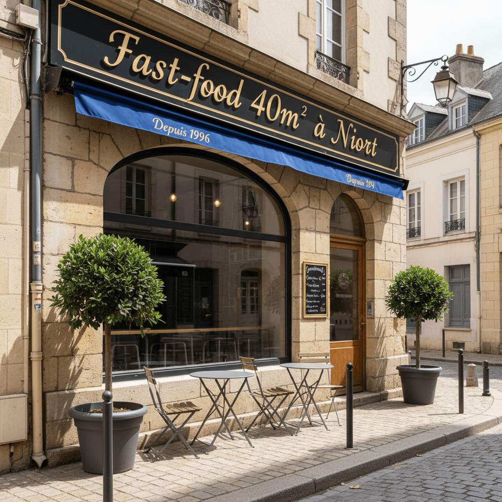 Fast-food 40m² à Niort
