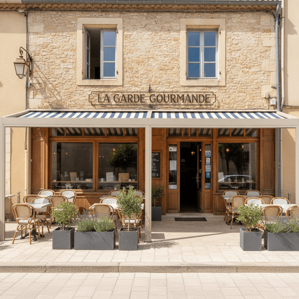 Restaurant 150m² à La Garde : terrasse - licence IV - Image 1