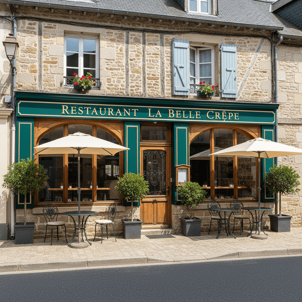 Restaurant 226m² à Plancoët : terrasse - licence IV - Image 1