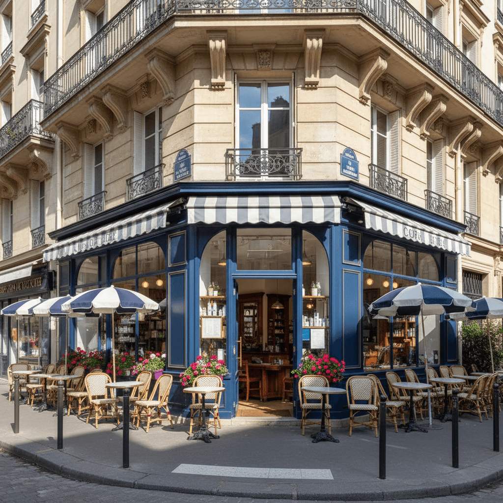 Local commercial avec terrasse rue Cler, Paris - Image 1