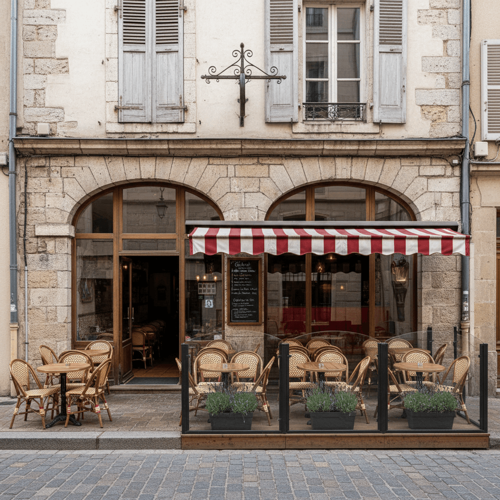 Restaurant à Chambéry : terrasse - licence IV - Image 1
