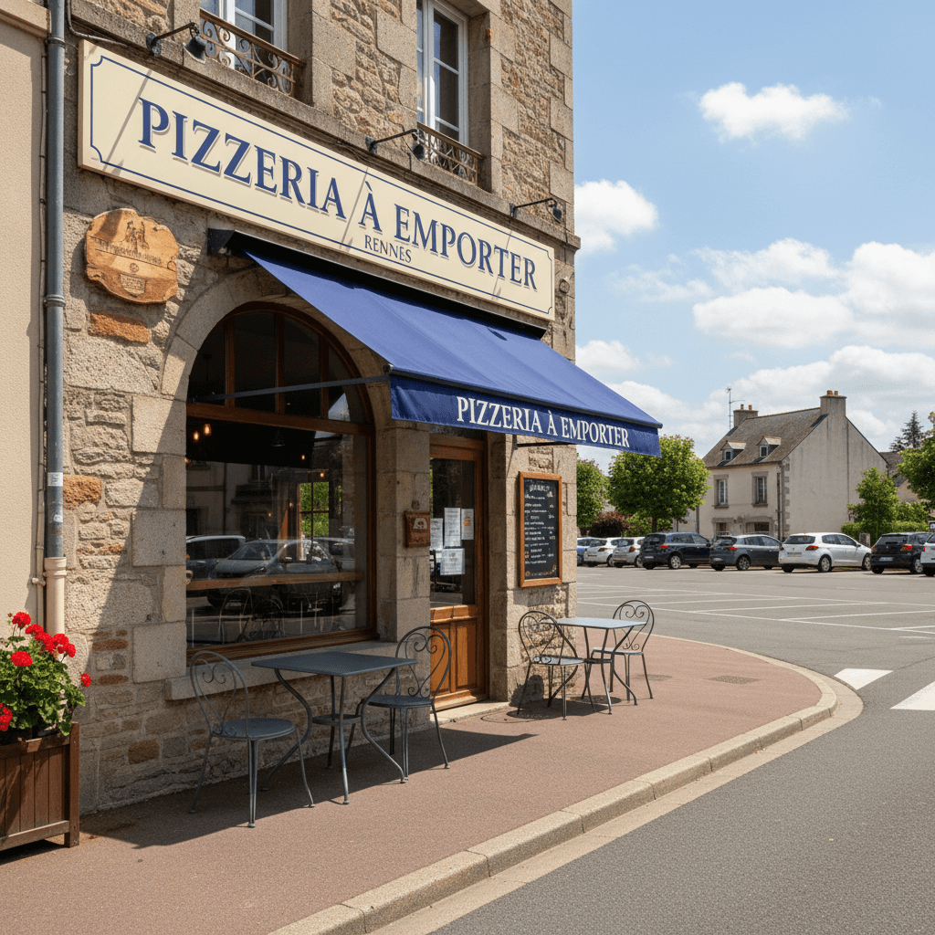 Fast-food à Rennes : parking