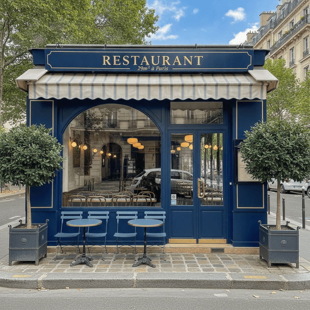 Restaurant 29m² à Paris : cave/réserve