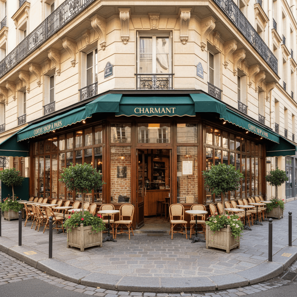 Charmant Coffee Shop à Paris - Emplacement Privilégié - Image 1