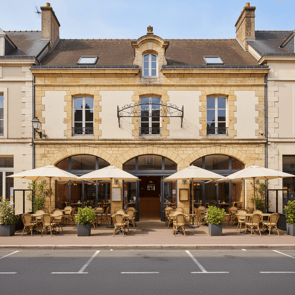 Restaurant 700m² à Rosières-Près-Troyes : terrasse - licence IV - Image 1