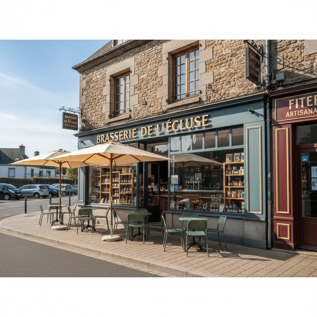Bar-brasserie à Vannes : terrasse - licence IV - Image 1