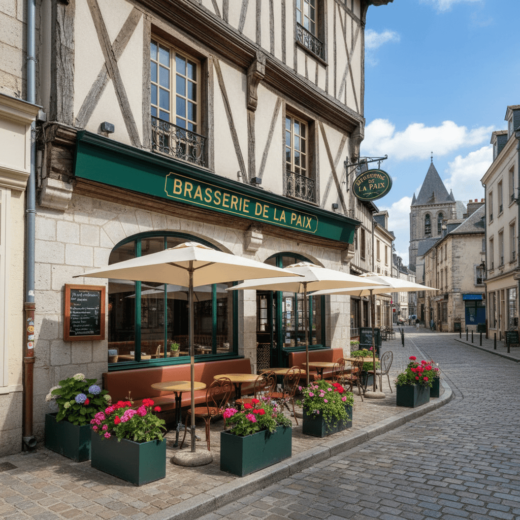 Bar-brasserie à Caen : terrasse - licence IV - Image 1