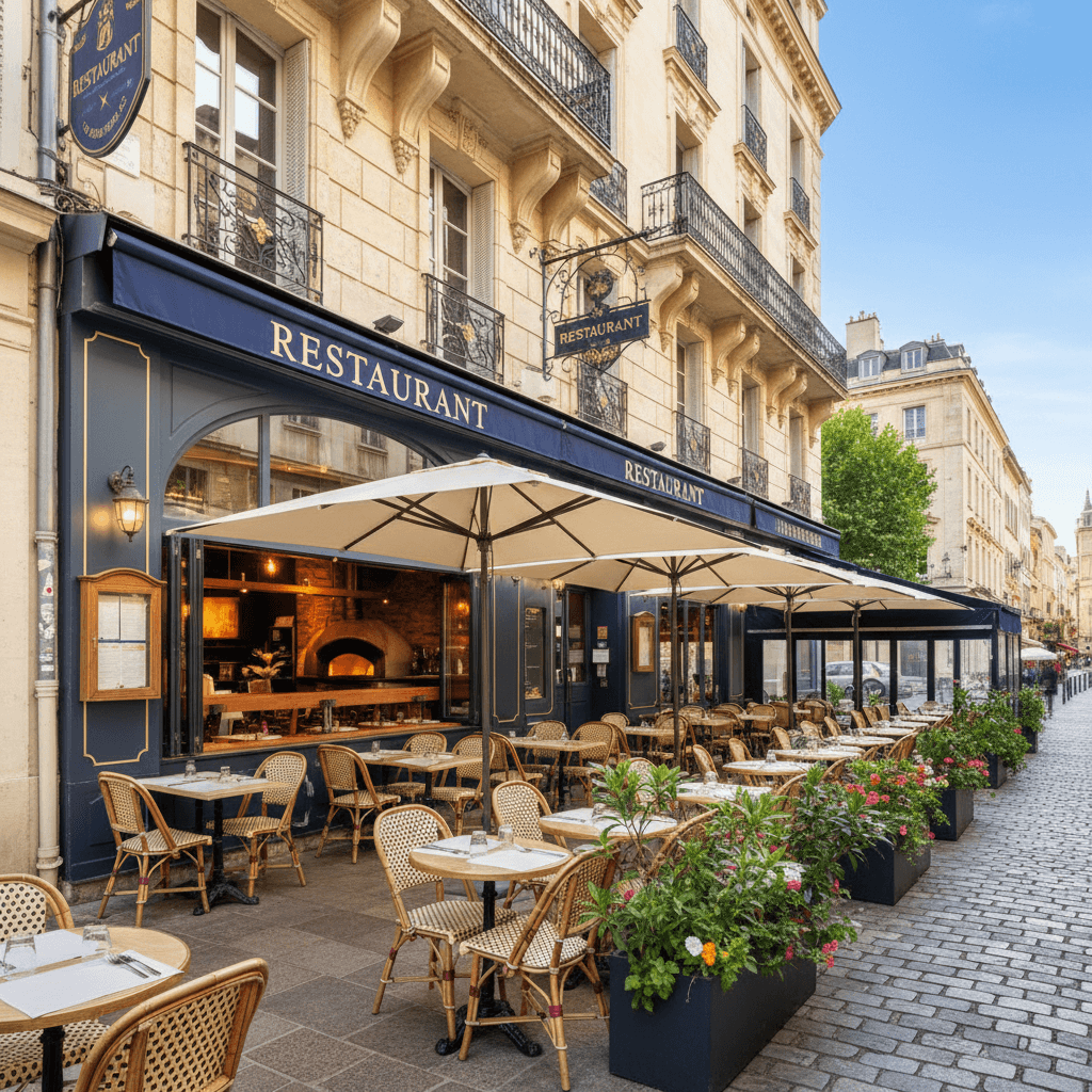 Restaurant 190m² à Montpellier : terrasse - licence IV