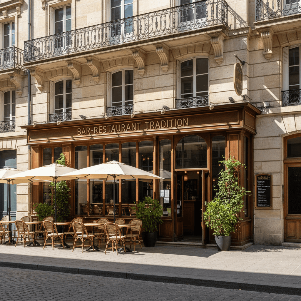 Restaurant à Pau : terrasse - licence IV - Image 1