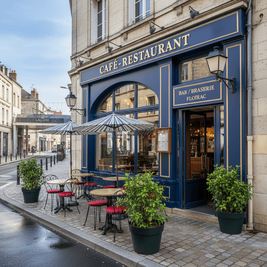 Bar-brasserie 50m² à Floirac : terrasse - licence IV - Image 1