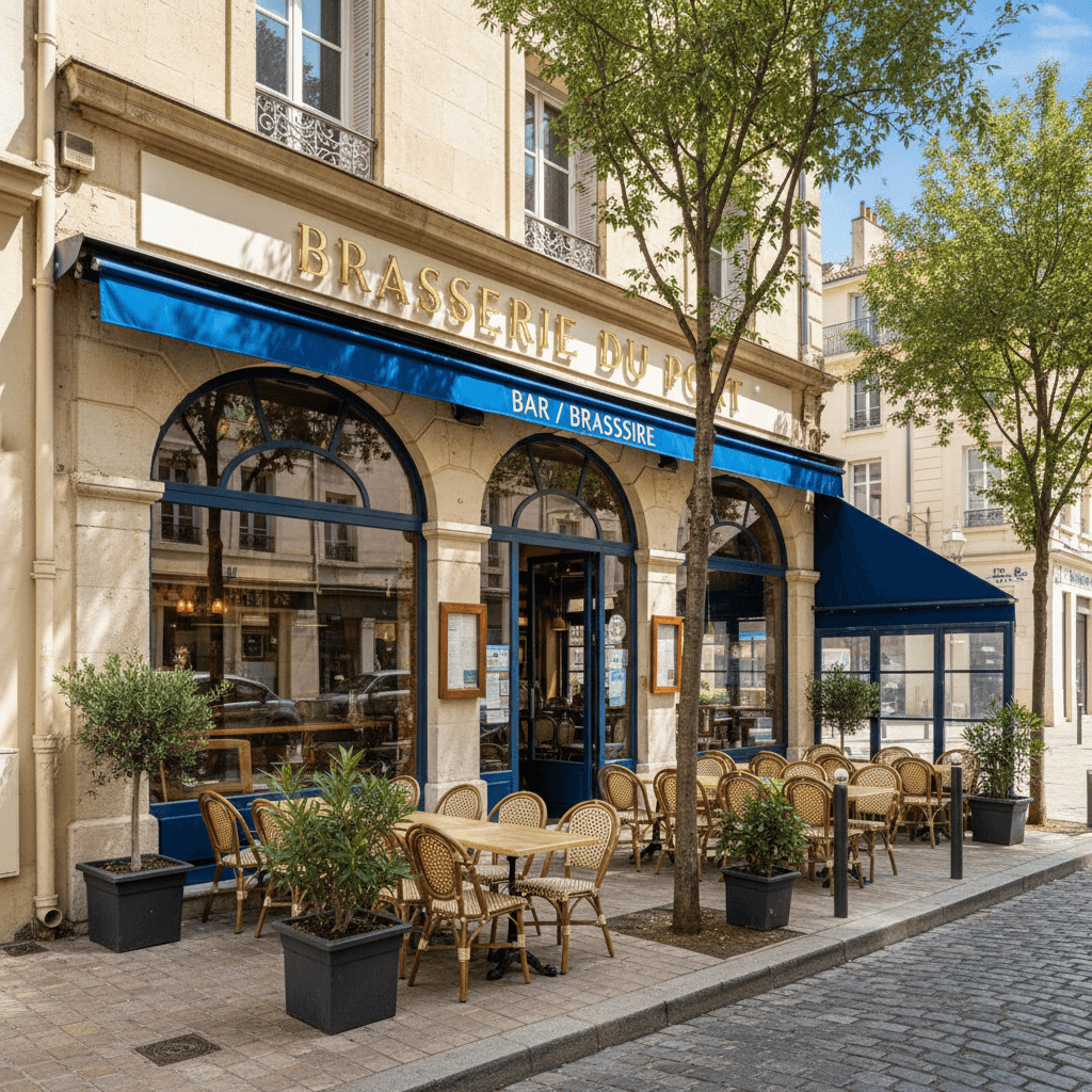 Bar-brasserie à Toulon : terrasse - licence IV