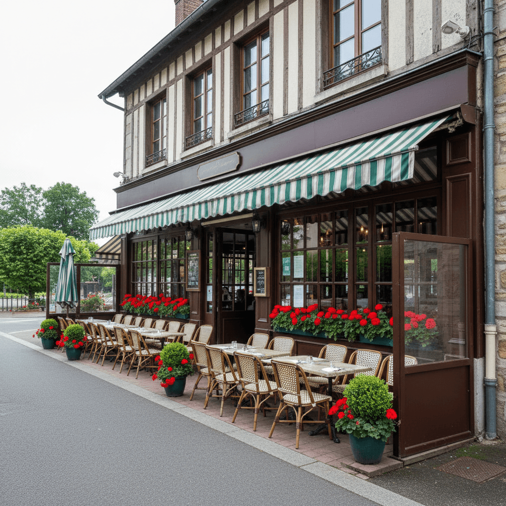Restaurant 532m² à Gouvieux : terrasse - licence IV - Image 1