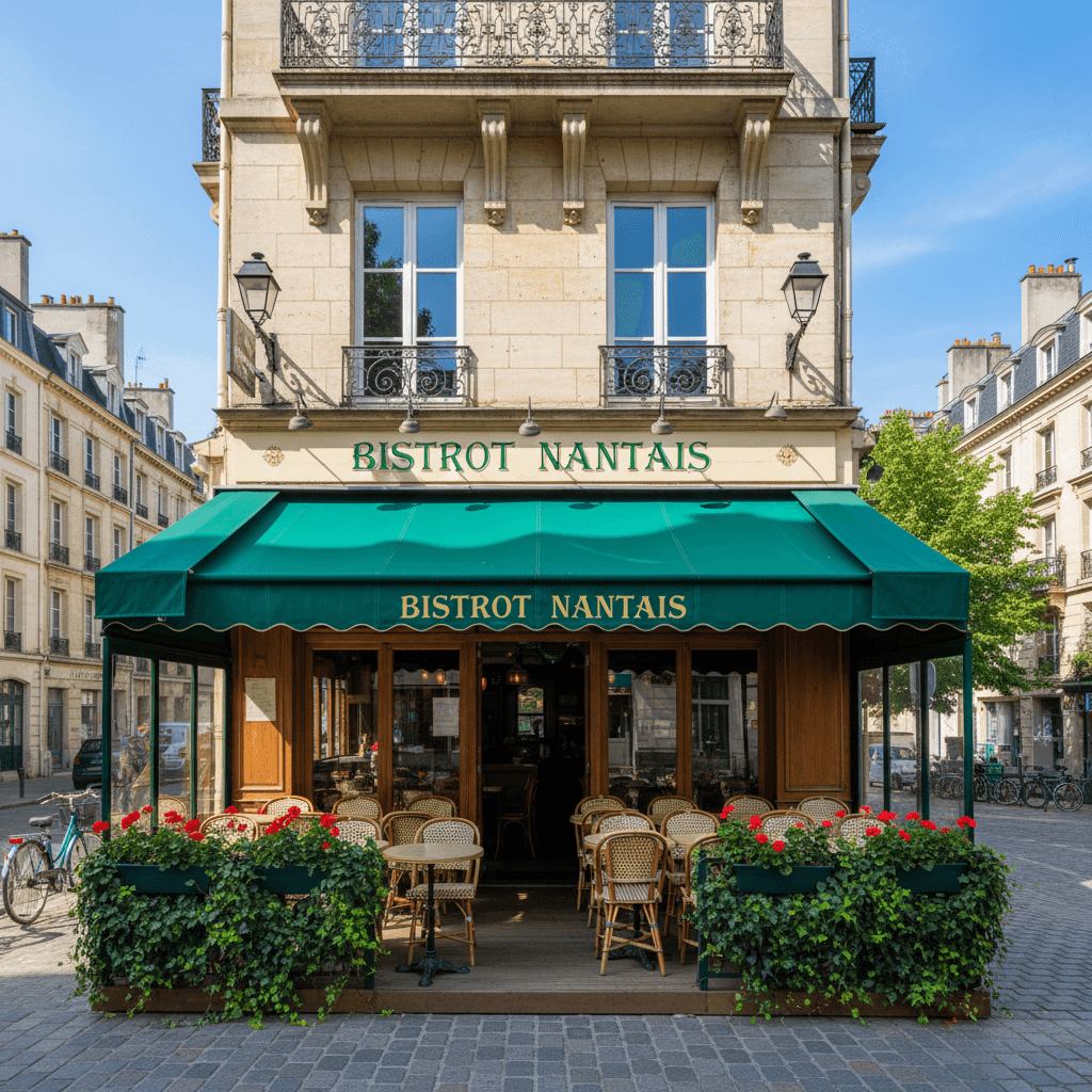 Restaurant 45m² à Nantes : terrasse - licence IV - Image 1