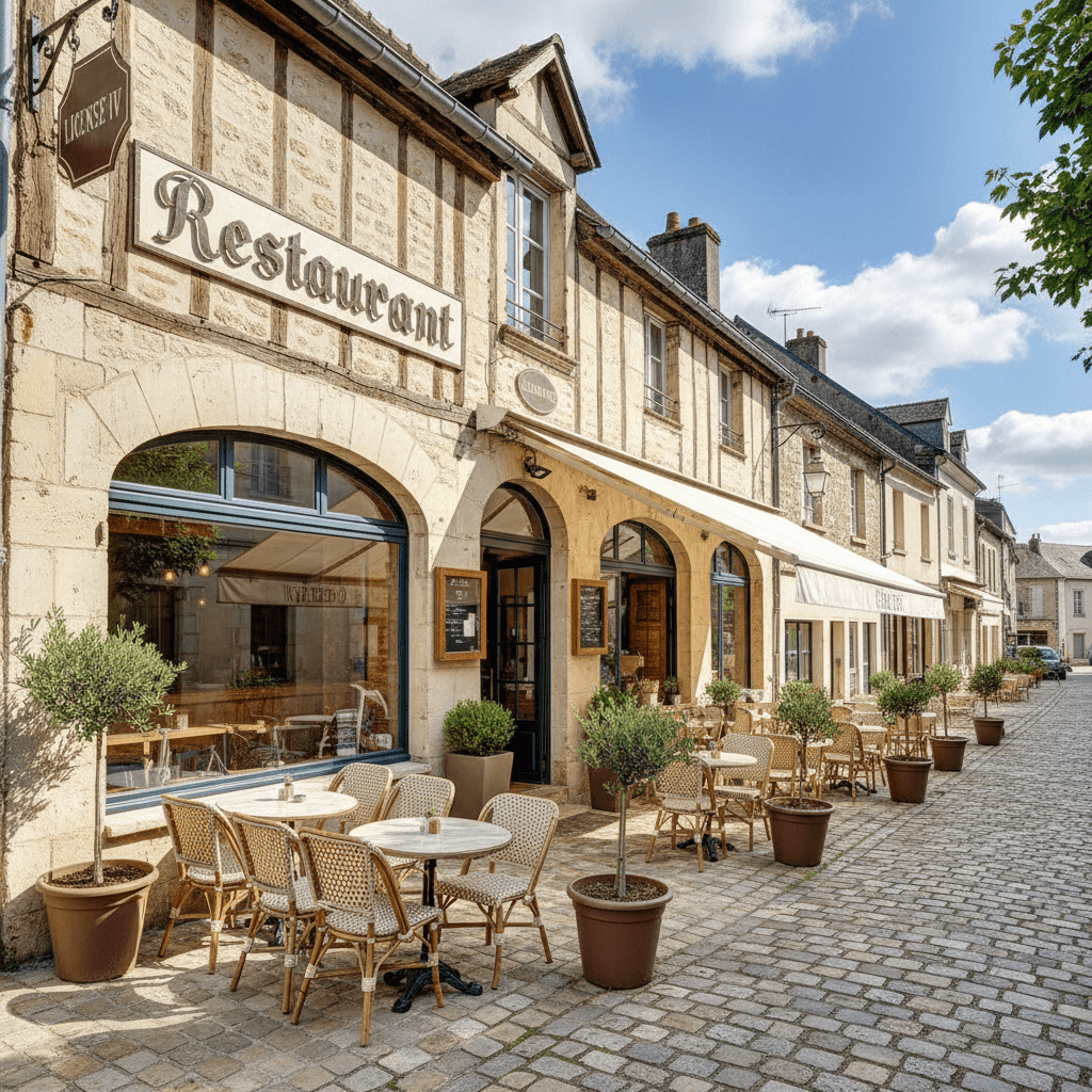 Restaurant à Angoulême : terrasse - licence IV - Image 1