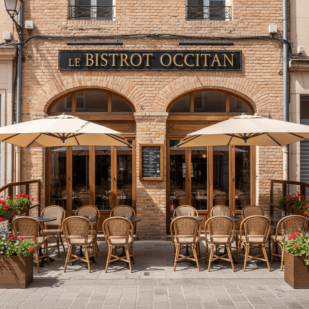 Restaurant 177m² à Toulouse : terrasse - licence IV - Image 1