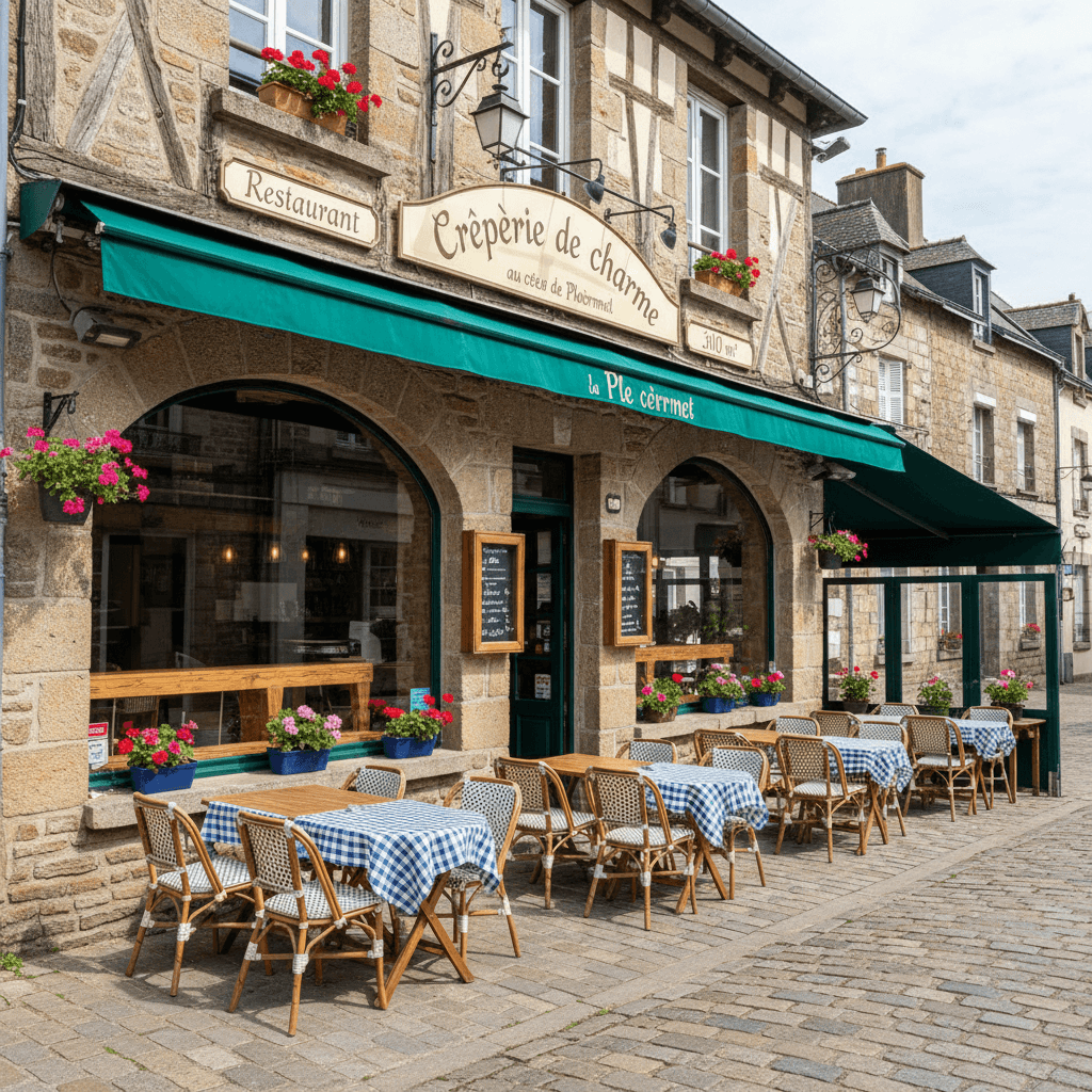 Restaurant 300m² à Ploërmel : terrasse - Image 1