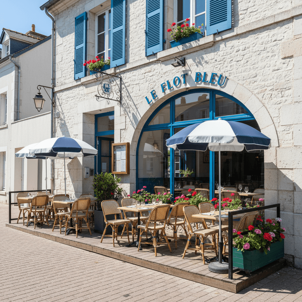 Restaurant à La Rochelle : terrasse - licence IV - Image 1