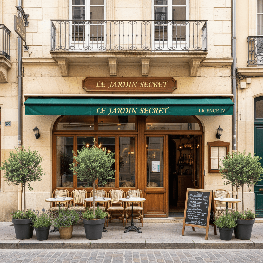 Restaurant 100m² à Montpellier : terrasse - licence IV