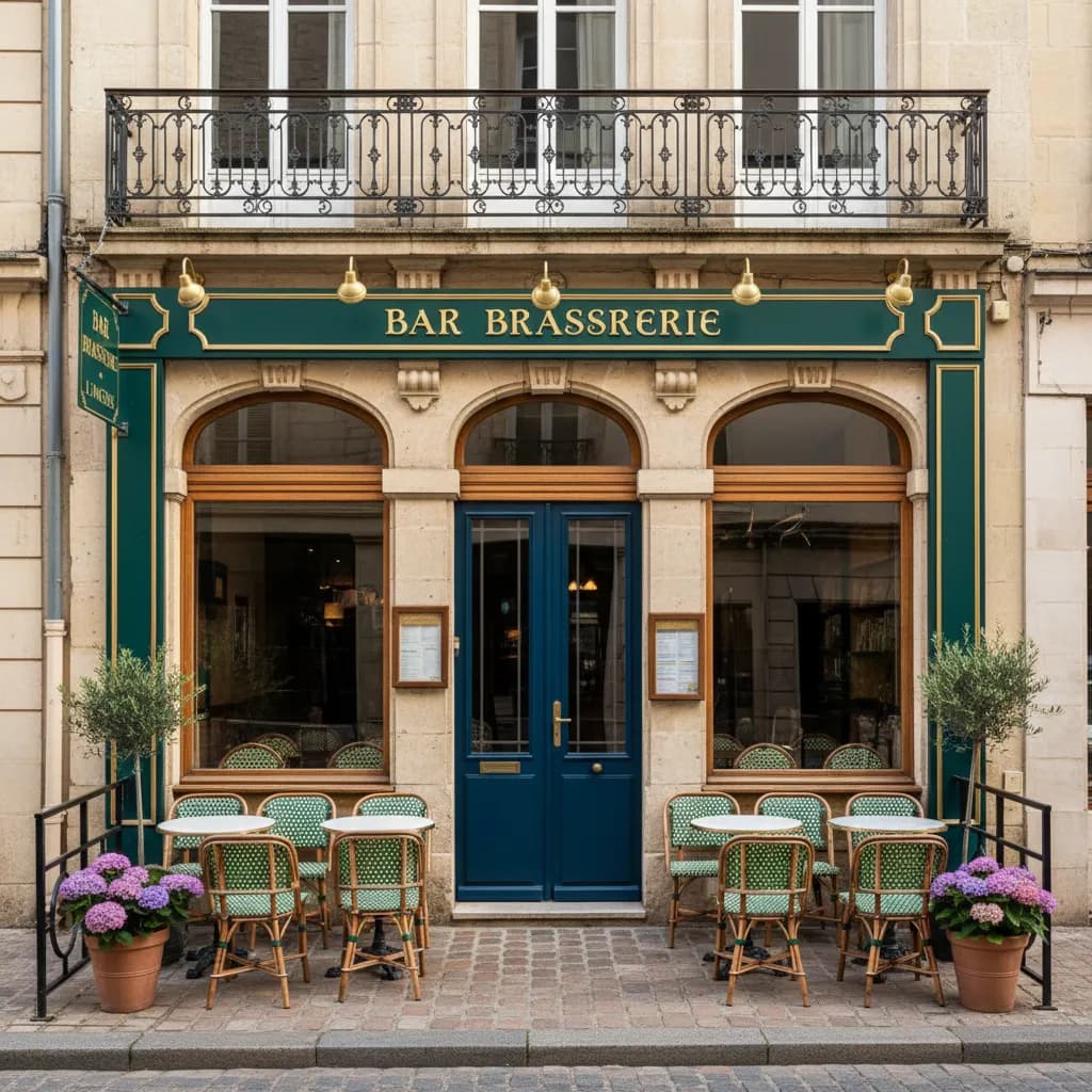 Bar-brasserie à Angers : terrasse - licence IV - Image 1