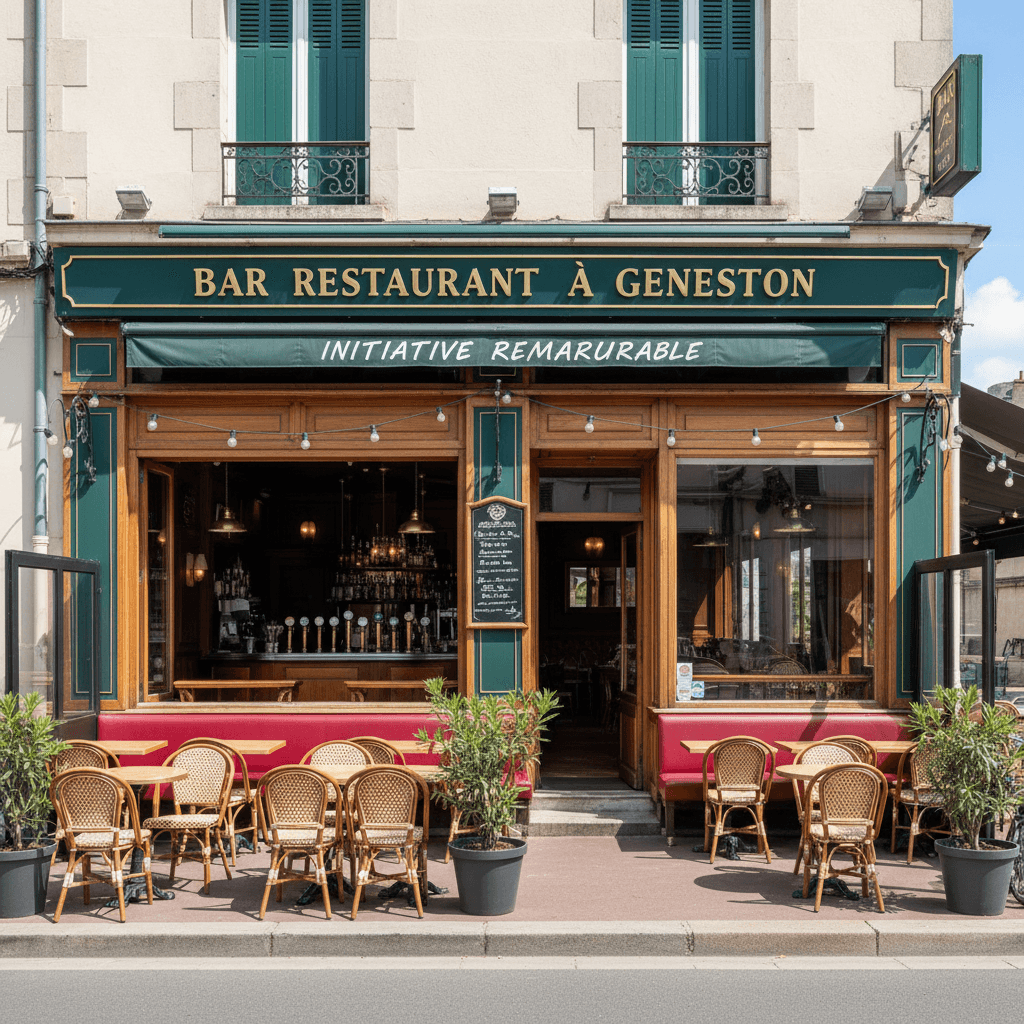 Bar-brasserie à Geneston : terrasse - licence IV - Image 1