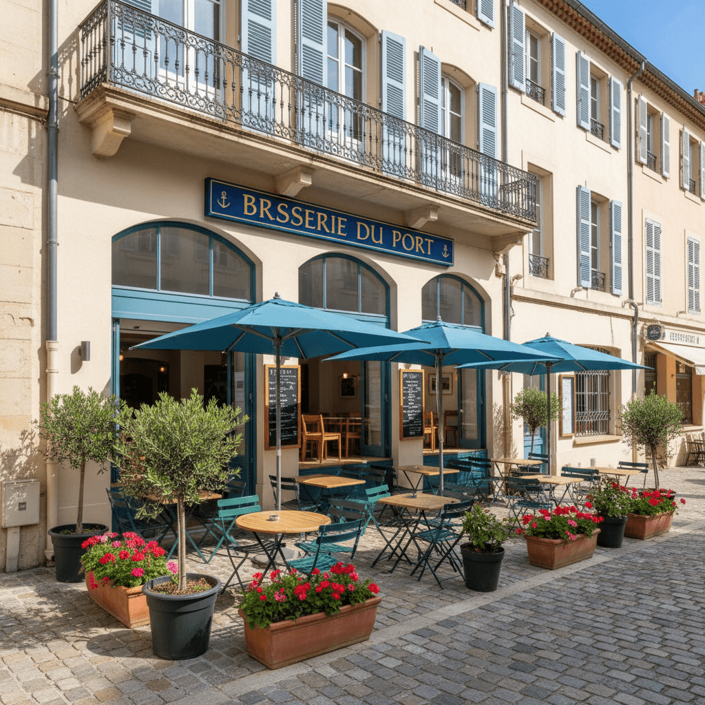Bar-brasserie 120m² à Antibes : terrasse - licence IV - Image 1