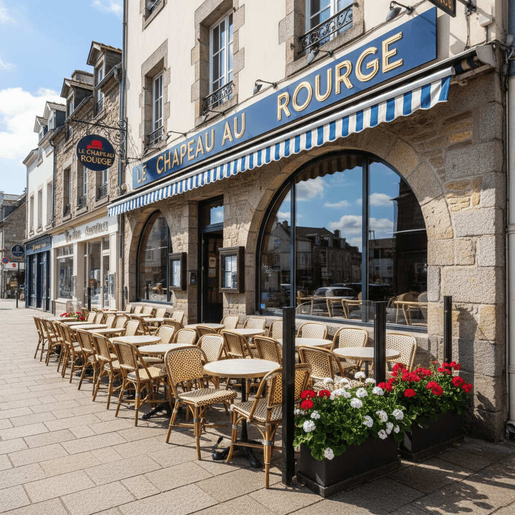 Restaurant à Quimper : terrasse - licence IV - Image 1
