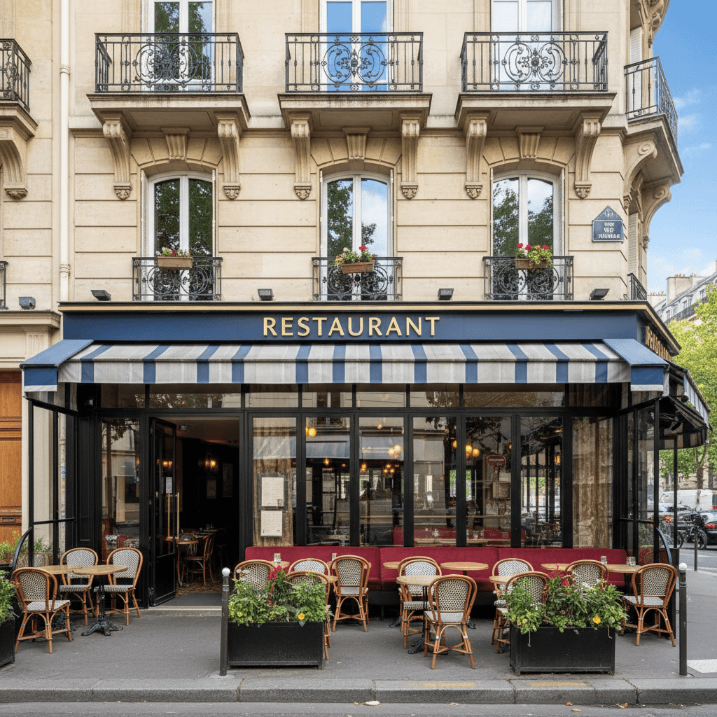 Restaurant spacieux au cœur de Paris