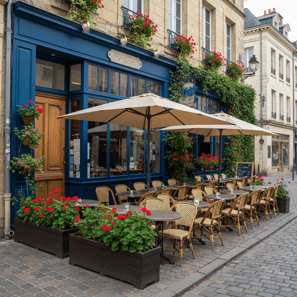 Restaurant 74m² à Nantes : terrasse - licence IV - Image 1