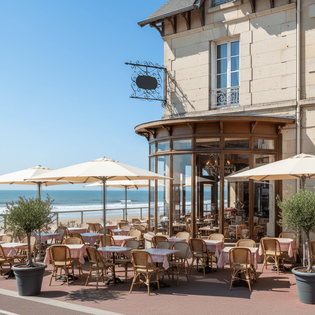 Restaurant à Saint-Jean-De-Monts : terrasse - licence IV - Image 1