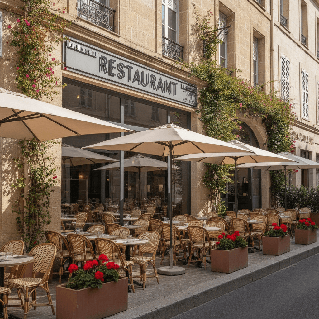 Restaurant à Bastia : terrasse - licence IV - Image 1