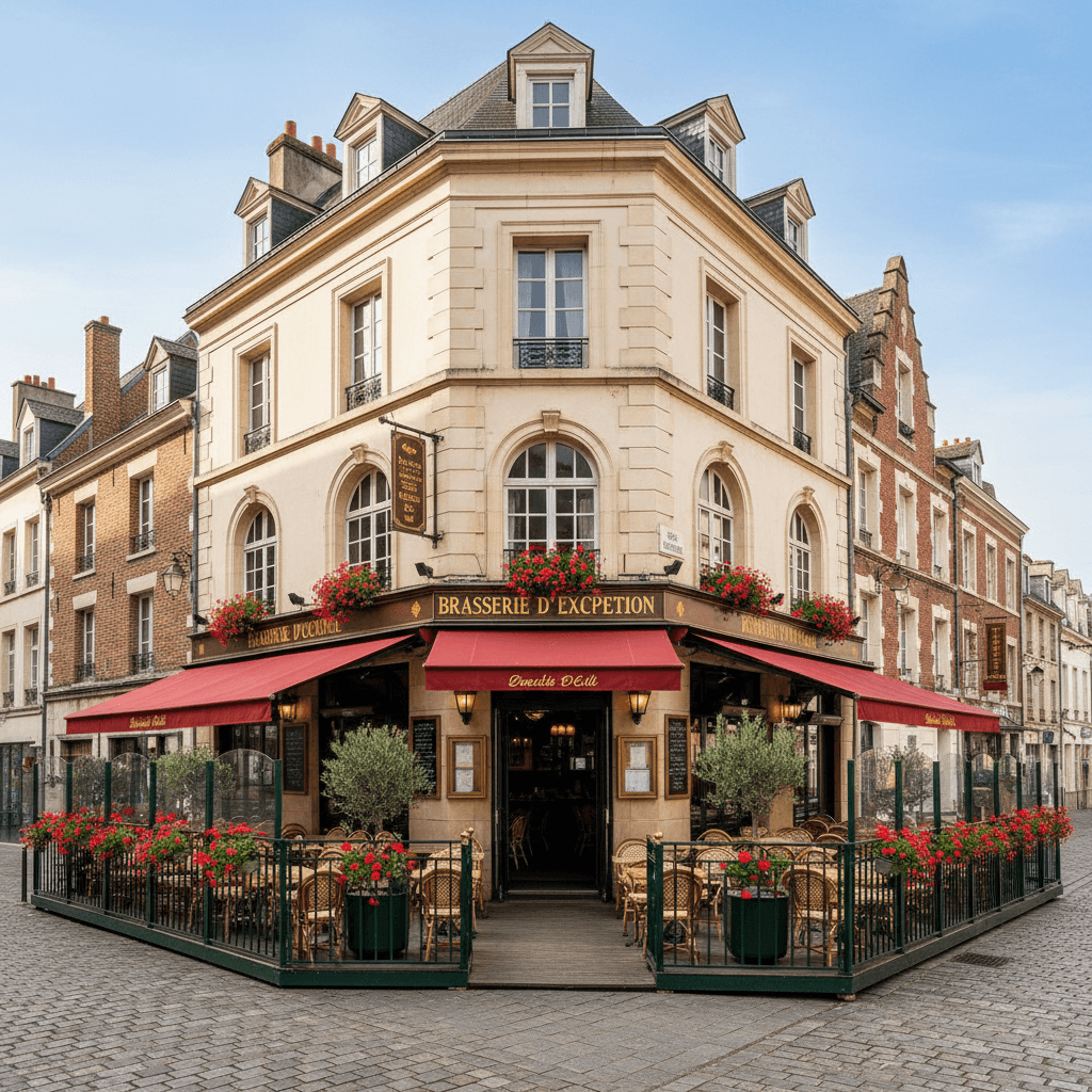 Bar-brasserie à Arras : terrasse - licence IV - Image 1