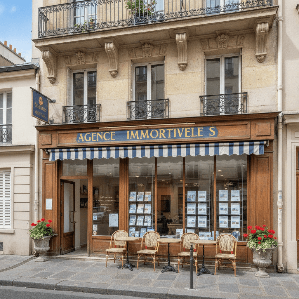 Agence immobiiere 41m² à Paris
