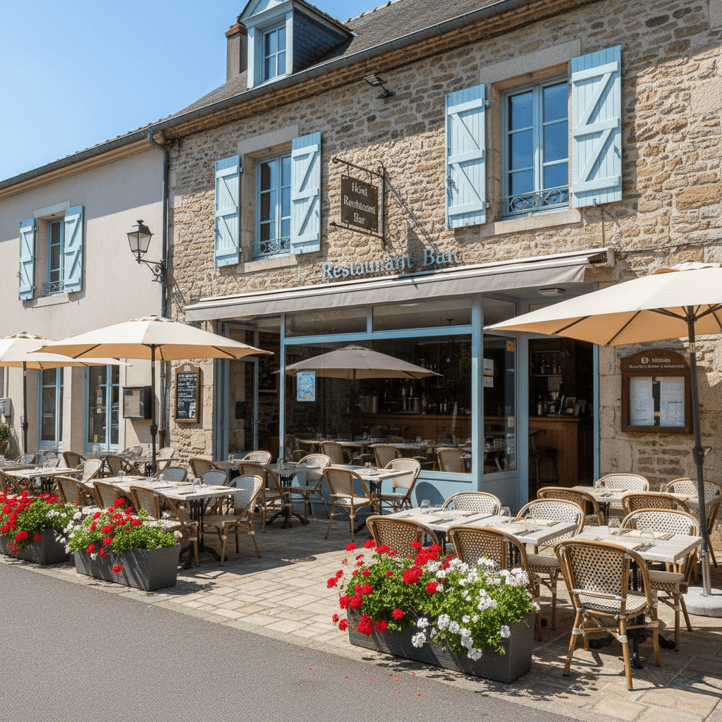 Restaurant 600m² à Saint-Julien-En-Born : terrasse - licence IV - Image 1