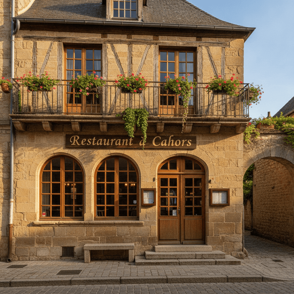 Restaurant à Cahors : terrasse - licence IV - Image 1