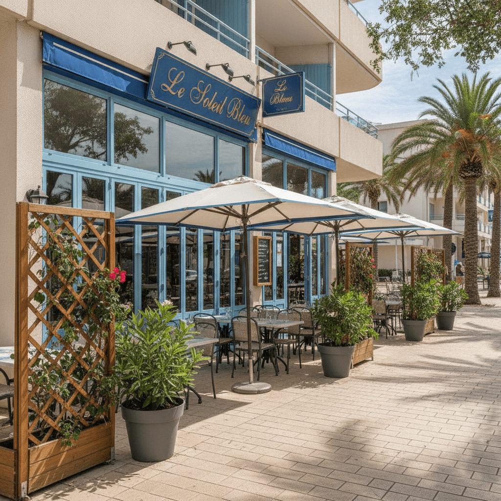 Restaurant 160m² à La Grande-Motte : terrasse - licence IV - Image 1
