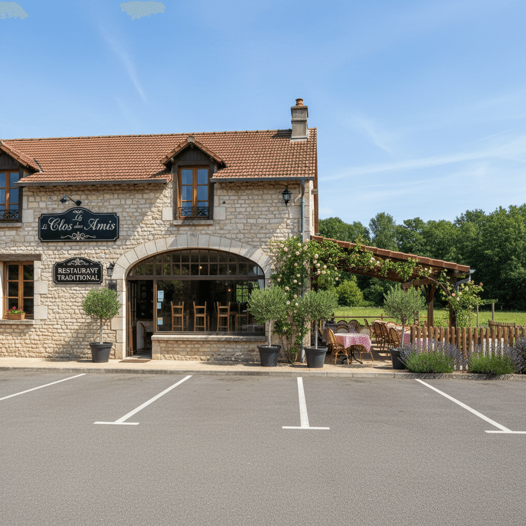 Restaurant 300m² à Toulonjac : terrasse - licence IV - Image 1