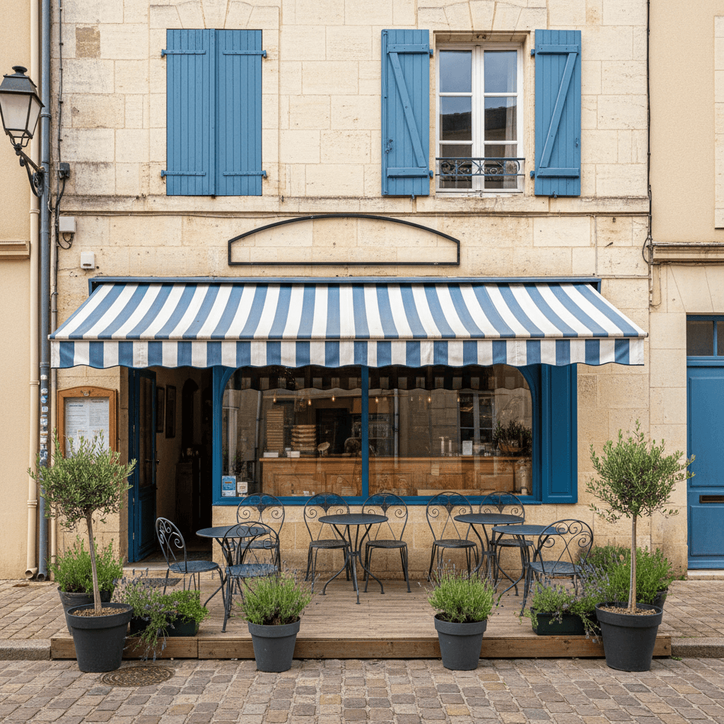 Restaurant 96m² à Saintes : terrasse - licence IV - Image 1