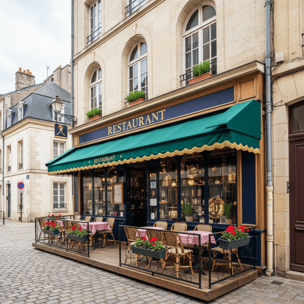 Restaurant 50m² à Nantes : extraction - cuisine équipée