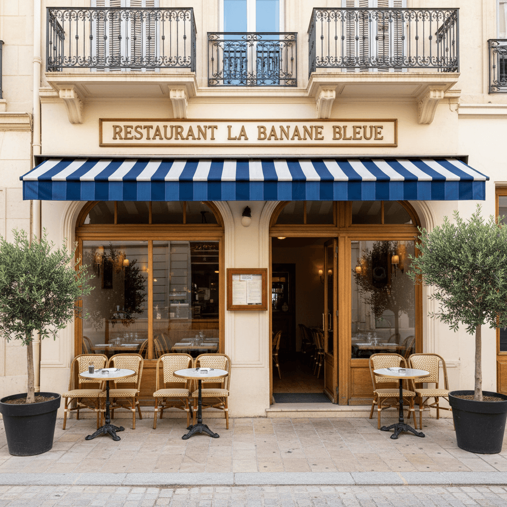 Restaurant à Cannes : terrasse - licence IV - Image 1
