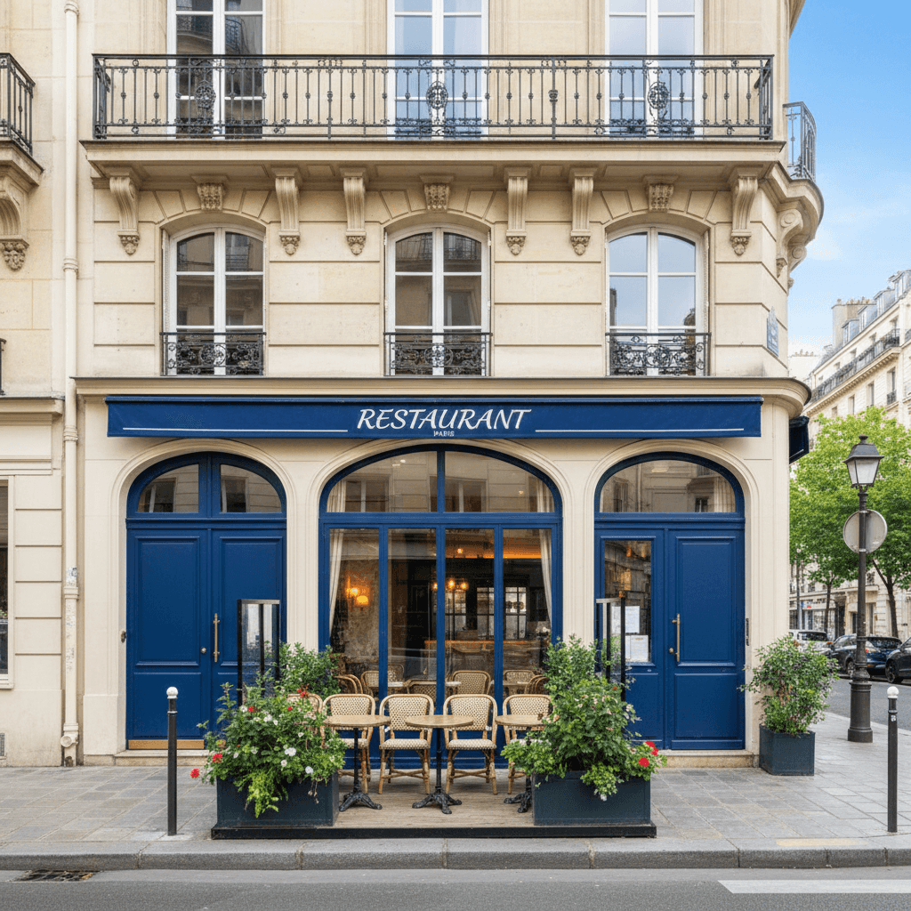 Restaurant 50 couverts à Paris : extraction