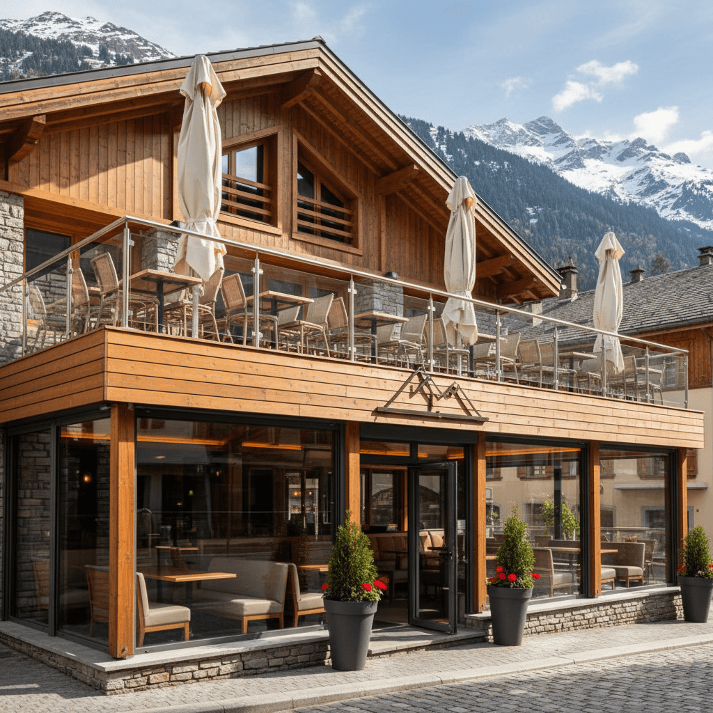 Bar-brasserie à Chambéry : terrasse - licence IV - Image 1