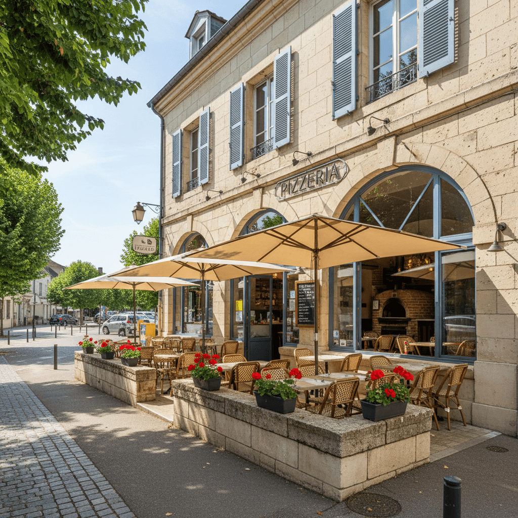 Restaurant 340m² à Saint-Médard-En-Jalles : terrasse - extraction - Image 1
