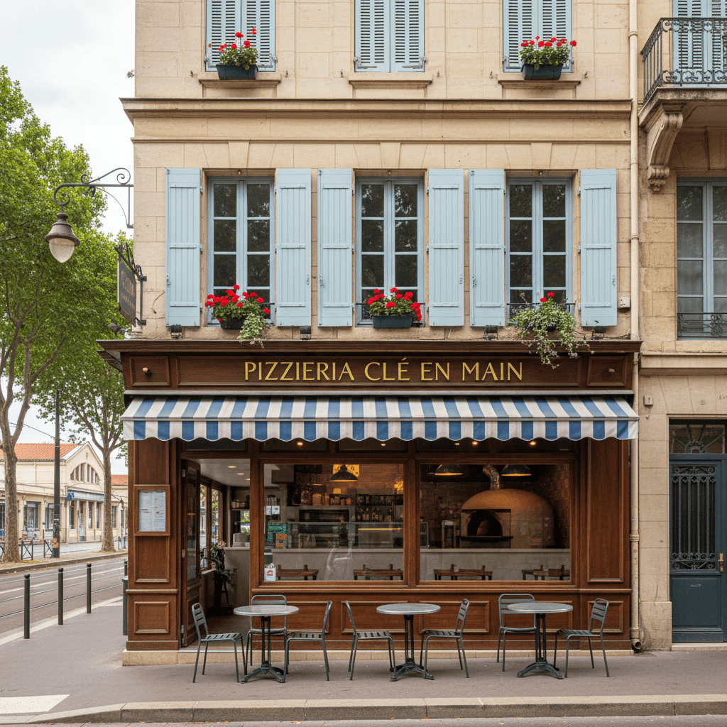 Fast-food 52m² à Marseille : terrasse - extraction - Image 1