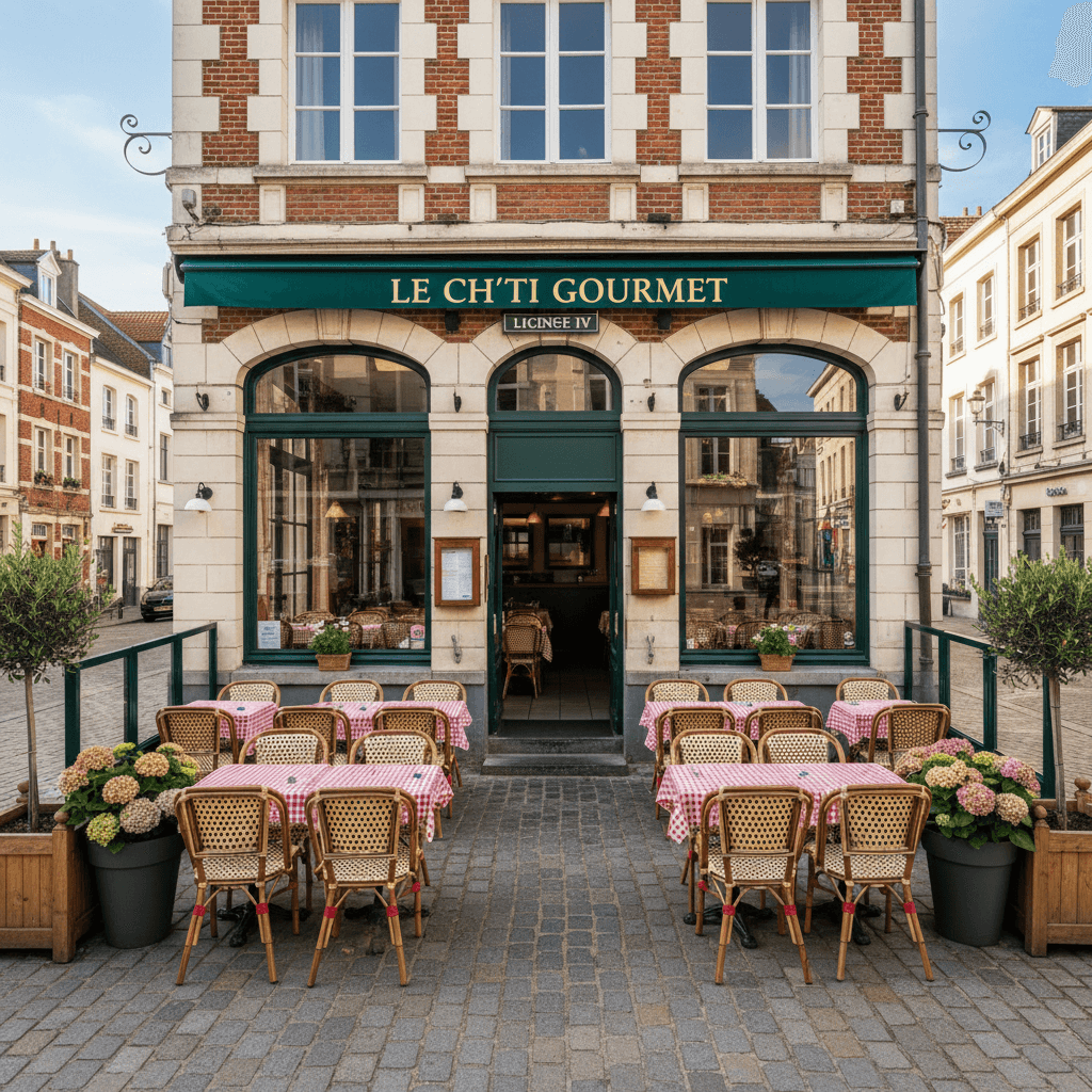 Restaurant à Lille : terrasse - licence IV