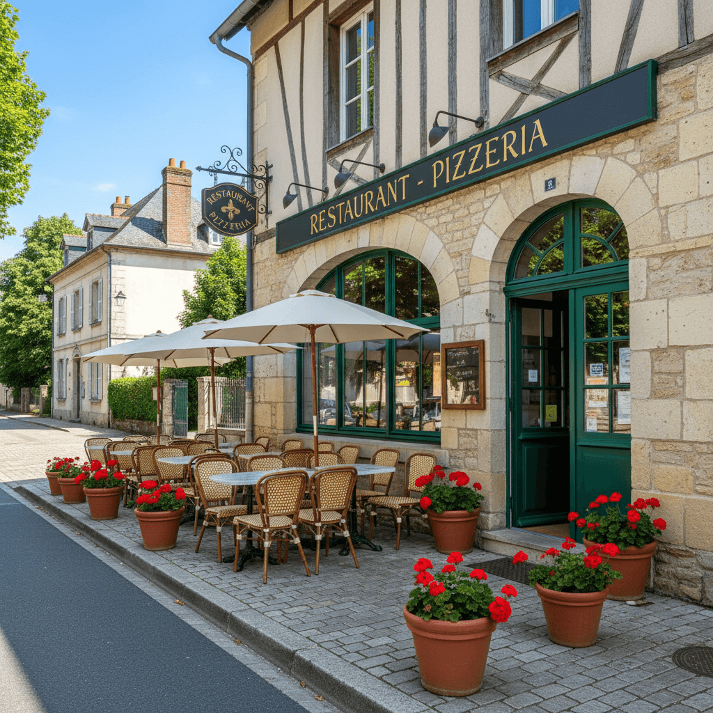 Restaurant 82m² à Saint-Cyr-En-Val : terrasse - licence IV - Image 1