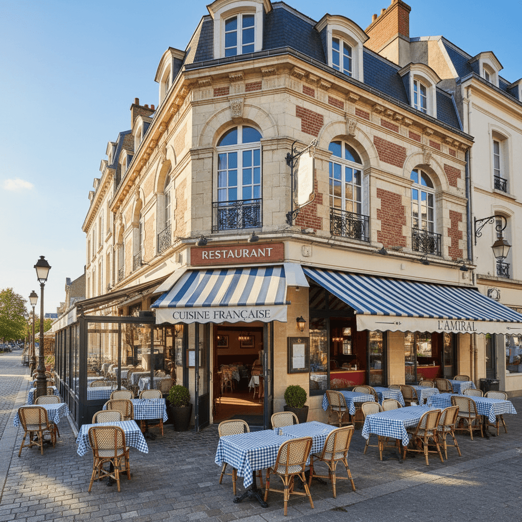 Restaurant à Amiens : terrasse - licence IV - Image 1