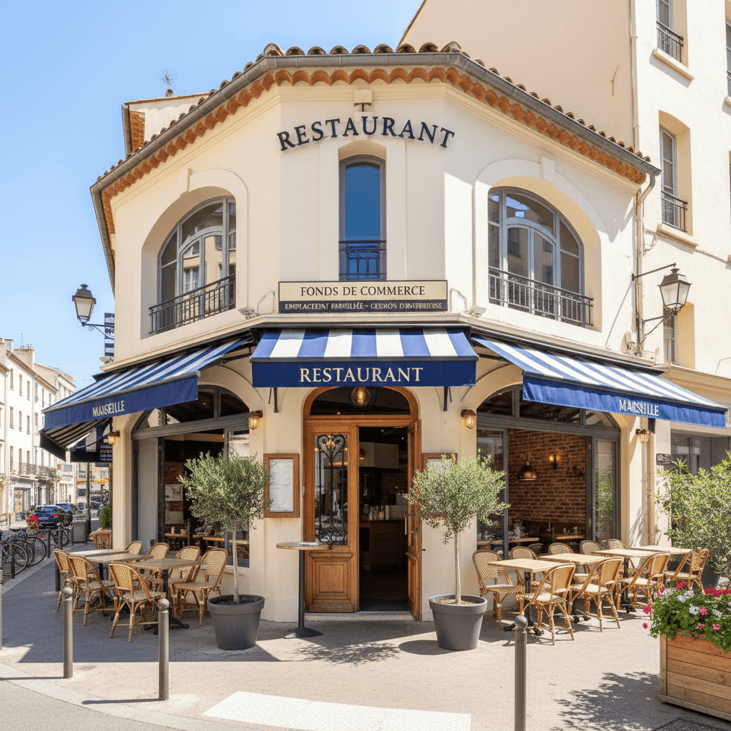 Restaurant 104m² à Marseille : cuisine équipée - Image 1