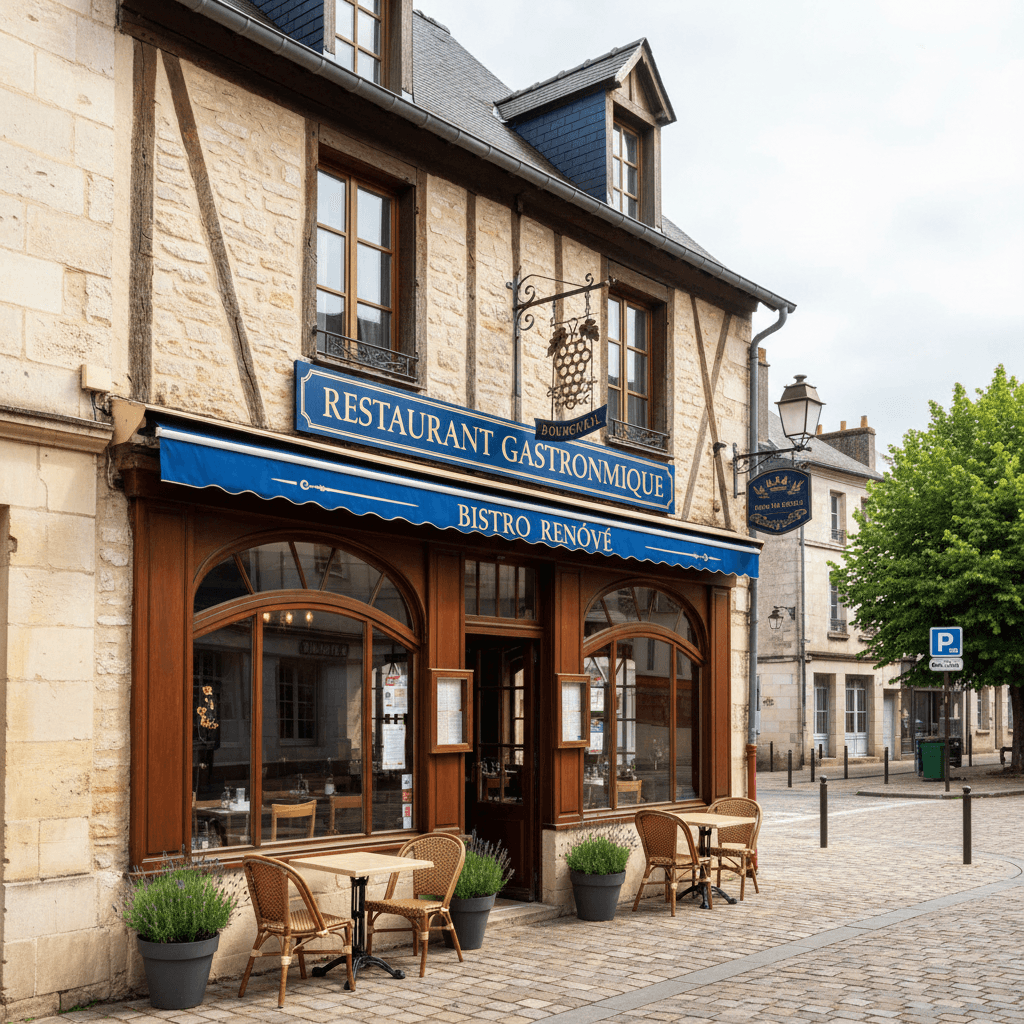 Restaurant 496m² à Bourgueil : terrasse - licence IV - Image 1