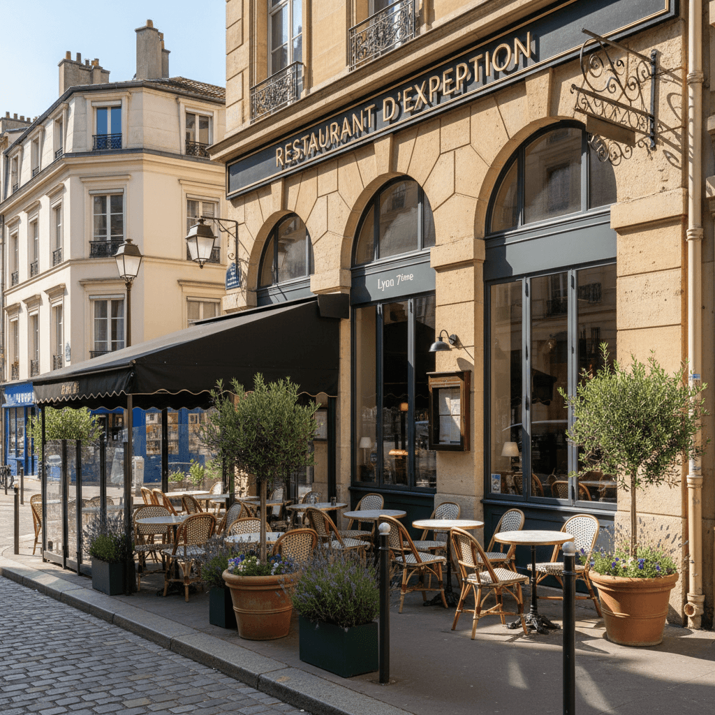 Restaurant d'exception à vendre à Lyon 7ème